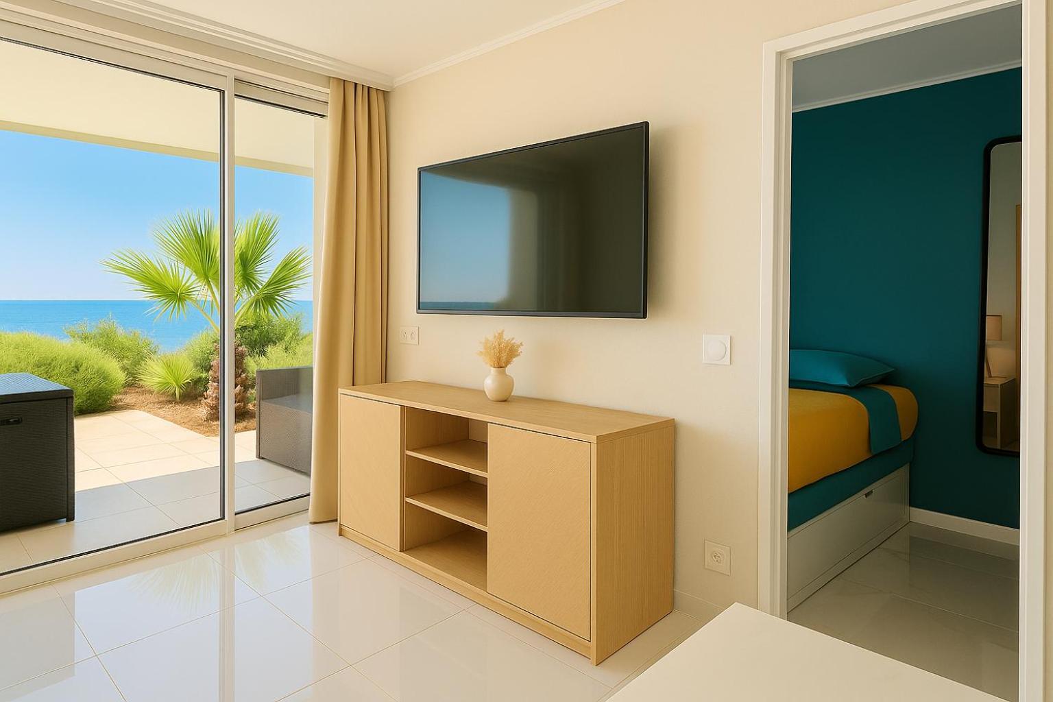 Luxueux Appartement - Vue Mer - Piscine - Free Parking - Monaco Cap-d'Ail Exterior photo